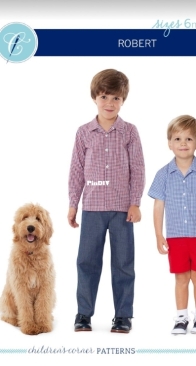 The Childrens Corner - No 297 - Robert - Sizes 6mo-14
