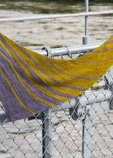The Knitting Vortex-Phi Shawl by Jennifer Dassau