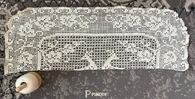 Peacock Buffet Scarf Doily from Lily Design Book No. 79