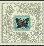 Dimensions The Gold Collection Petites 6872 Fanciful Butterfly