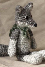 Häkelmuster Wolf