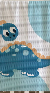 Dinosaur Baby Blanket - Pattern Worlduk