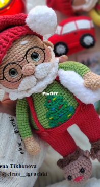 Elena Igruchki - Elena Tikhonova - Santa in Pajamas - English Translated