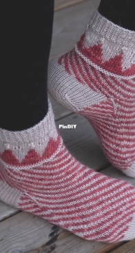 Santas Candy Sock by Pernilla Einarsson