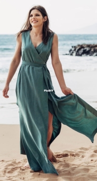 Allie Olson - Highlands Wrap Dress - Sizes 0-18, B-cup + sizes 12-30, D-cup