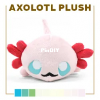 Sew Desu Ne? - Choly Knight - Axolotl Plush - Machine Embroidery Files - Free