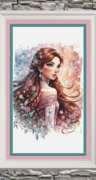 ElisasFantasyBags - Watercolour Portrait of Anna by Elisabeth Dueck