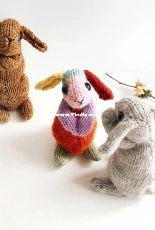 Beginner*s Rainbow Rabbit by Claire Garland-Free