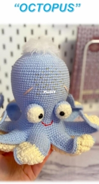 Kat Knit Toys - Ekaterina Litvinova - Octopus