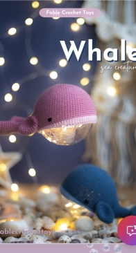 Fable Crochet Toys - Anastasia/Anastasiia Yabluchanska - Whale