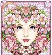 Rose Goddess by Joan Elliott from The Ultimate Cross Stitch Collection PCS