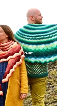 Icelandscape Shawl by Stephen West - Hiberknitting 6