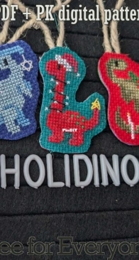 The Cozy DH Stitchery - Holidinos - free