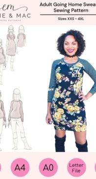 Ellie and Mac - Going Home Sweater and Dress- Sizes XXS-4XL