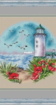 Summer Lighthouse by Jeanne Dick