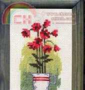 Permin 13-4115 Red flower