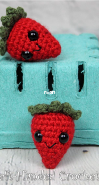 The Left-Handed Crocheter - Jennifer Adams - Strawberry