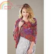 Mary Maxim.. Pinwheel Wrap FP 9578