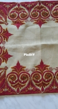 Cross stitch table mate