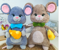 Baloo hand – Alice Shop Toys - Ekaterina Zueva - Екатерина Зуева - Mouse - Russian