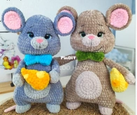 Baloo hand – Alice Shop Toys - Ekaterina Zueva - Екатерина Зуева - Mice - Мышата - Russian