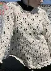 Diamond Raglan Pullover by Michelle Ciccariello-Free