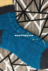 A Herd of DemoDogs Socks by Leona Chan