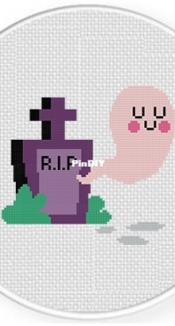Daily Cross Stitch -Ghost From Tombstone