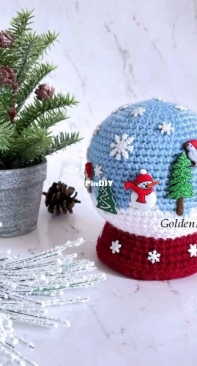 Golden Lucy Crafts - Olena J - Snow Globe Amigurumi - Free