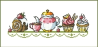 SODA dolci e teiera / sweets and teapot