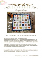 Moda Bake Shop-On The Go Baby Boy Quilt-Free Pattern