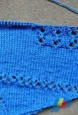 Fahrt ins Blaue Schal by Ute Seller -German-Free