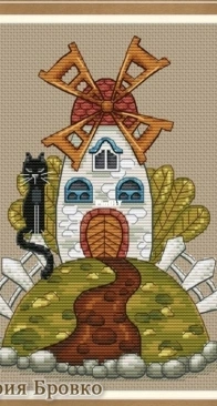 Old Windmill by Maria Brovko CSS