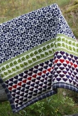 Baby Blanket Latvian Garden by Pinneguri -English,Norvegian-Free