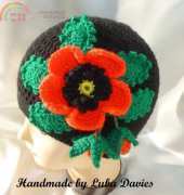 Crochet atelier - Luba Davies - Poppy Flower and Leaves - Free