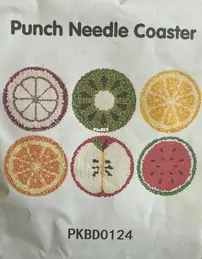 Punch Needle Coaster PKBD0124