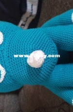 Crochet dragon