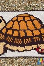Crochet Couch - Kim Latshaw - Turtle Afghan