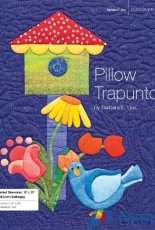 Pillow Trapunto by Barbara E. Lies for American Quilter