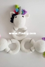 Unicorn rattle