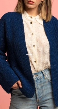 Chapultepec Cardigan by We Are Knitters - English, French, German, Spanish, Italian, Polish