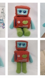 Ami Twins Design - Mariana and Mónica - Milo the Robot - Free