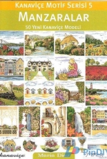 Kanaviçe-Cross Stitch Motif Series 5-Landscapes-50 New Cross Stitch Models by Maria Diaz-2013