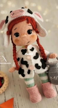 Dünyanın Amigurumisi - Bilgenur Çamtosun - Milky Doll - Turkish
