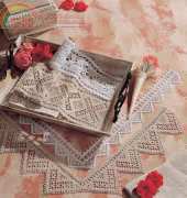 Crochet for edges - unknown designer