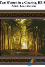 Sunrays Creations RE-550 Two Women in a Clearing