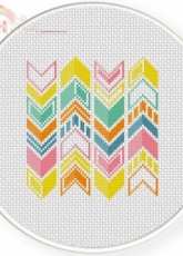 Daily Cross Stitch - Chevron