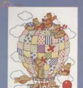 Design Works 9624 - Quilted Balloon