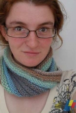 Knit-O-Matic-Easy Mobius Cowl by Haley Waxberg-Free