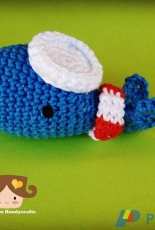 Whale brooch